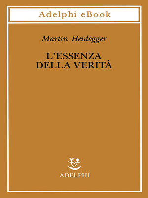 cover image of L'essenza della verità
